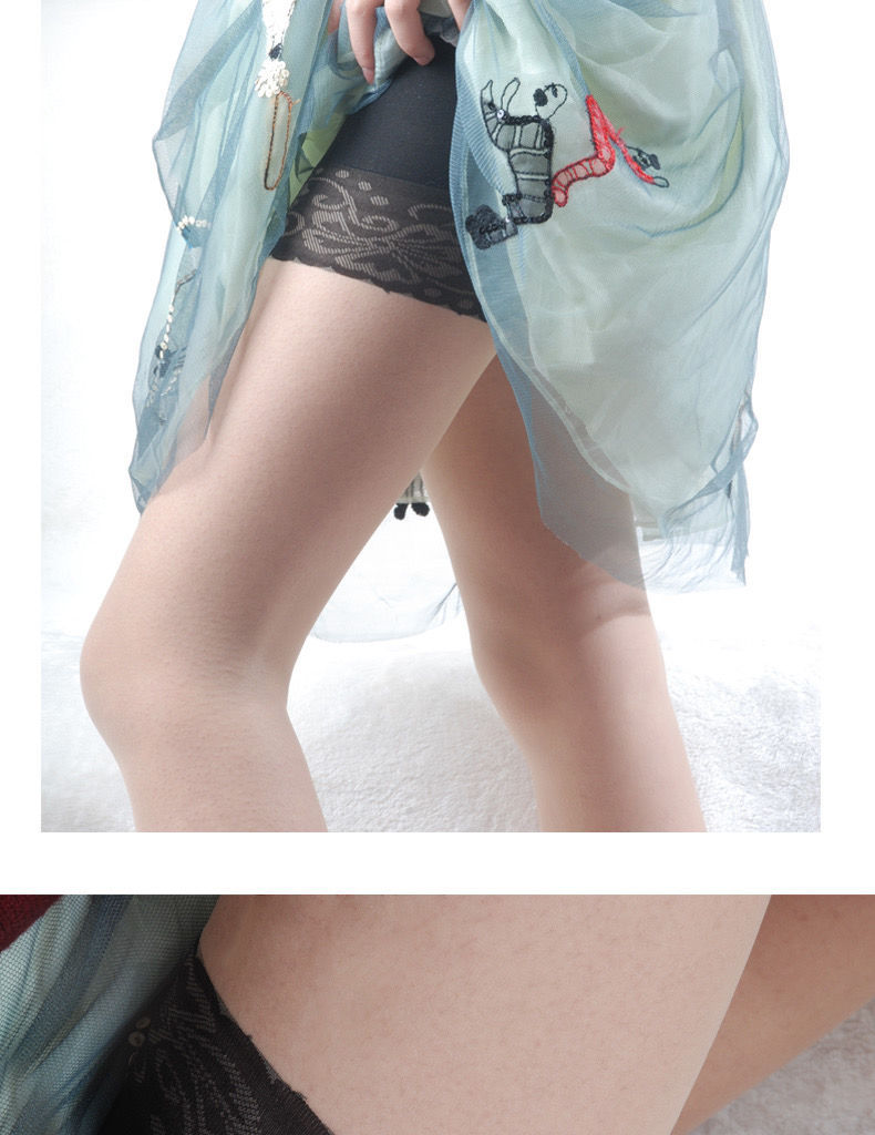 防勾丝任意剪防狼菠萝肉色连体袜1条装菠萝袜肤色均码适合140cm155cm