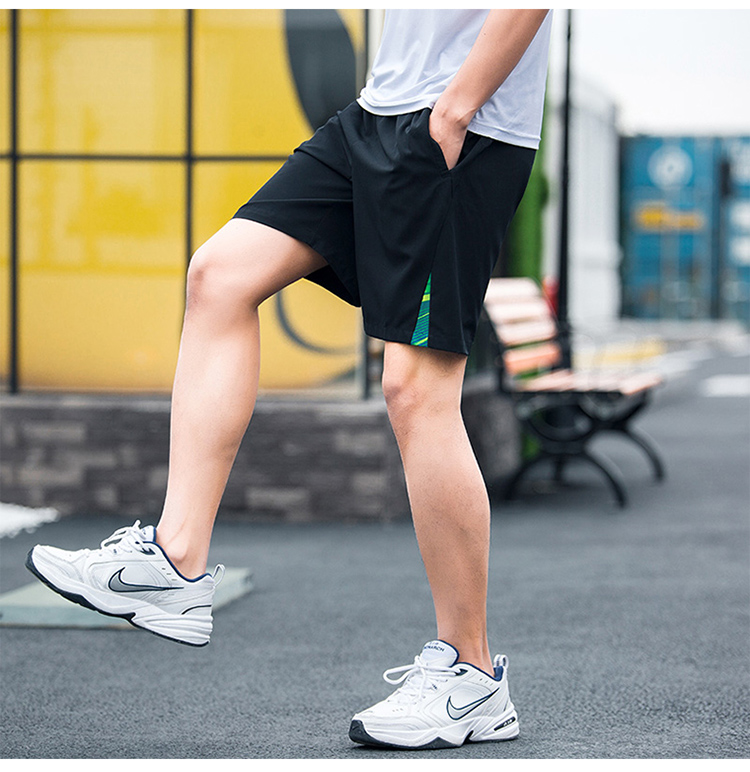 裤中招考试运动裤田径裤衩男女初中学生中考体育专用短裤官网红边男m