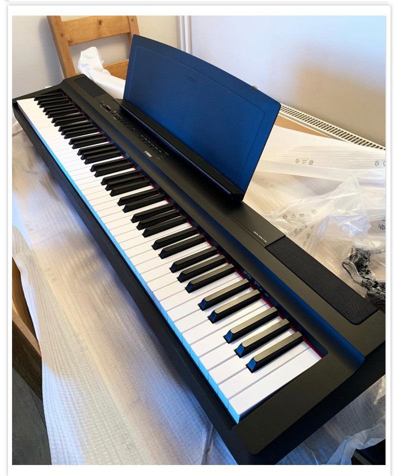 yamaha雅马哈电子钢琴p125/p48/p128成人儿童初学88键重锤考级 雅马哈