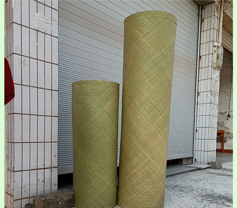 老式竹凉席天然竹子手工编织凉席竹席头层青竹皮篾席子竹编席凉席1.