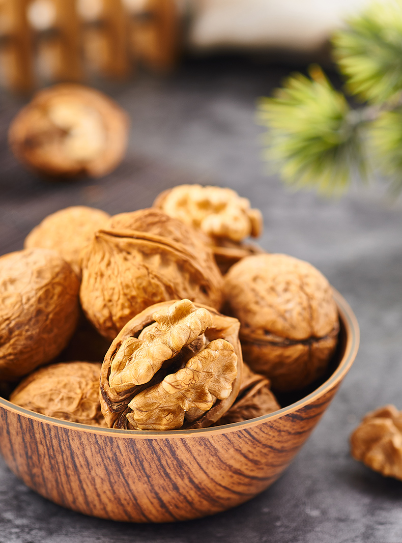 来伊份 纸皮核桃薄皮150g坚果原味脆皮薄壳 纸皮核桃150g【图片 价格