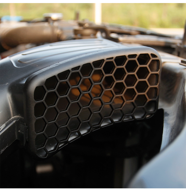 适用于长城魏派坦克300发动机进气口保护罩进气管盖防虫网改装配件