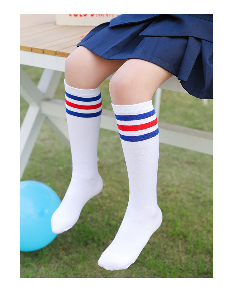 儿童长筒袜女童过膝袜春秋款小女孩jk袜小中大童及膝袜夏季半腿足球袜