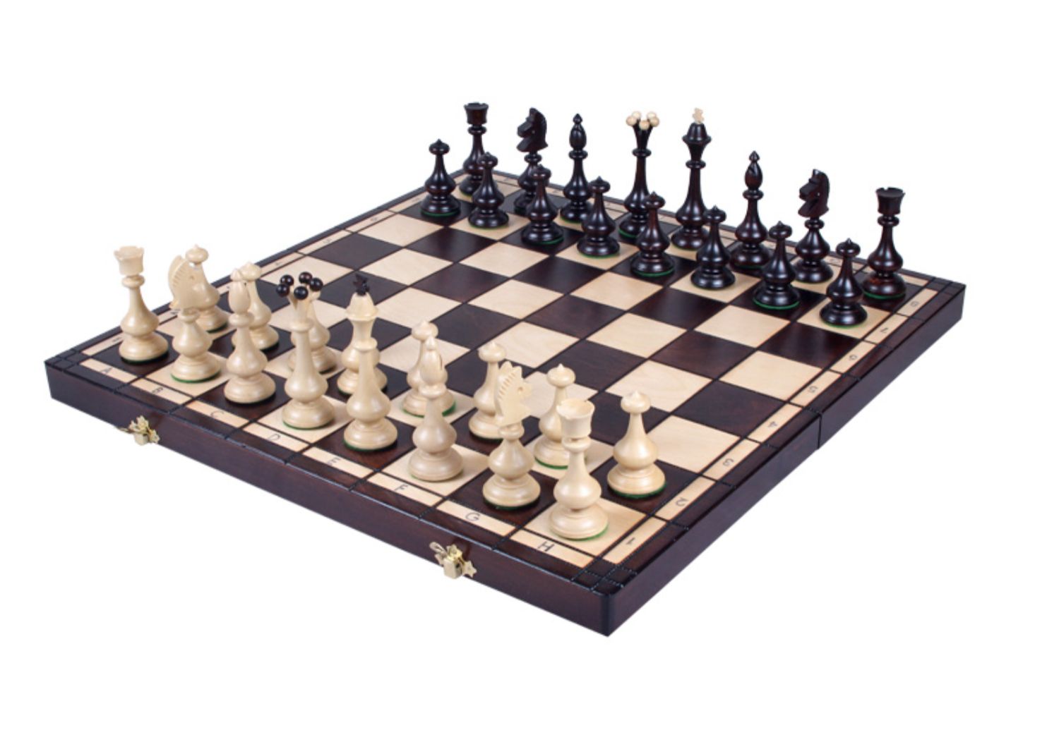 博圣象棋波兰进口实木棋盘棋子大型折叠国际象棋欧式装饰咖啡馆儿童节