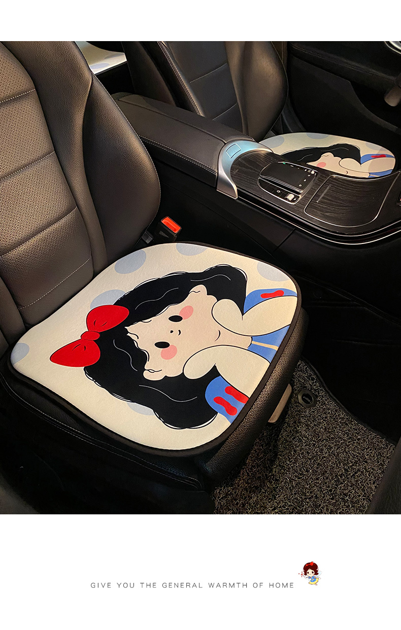 白雪公主-坐垫三件套(透气亚麻)【图片 价格 品牌 报价】-京东