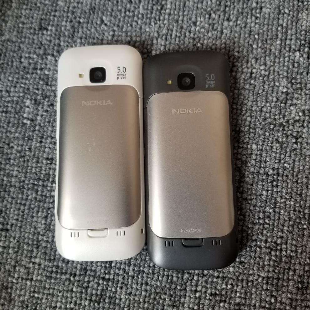 诺基亚c5-00i直板按键移动联通4g卡老年人手机学生机小手机yj1001