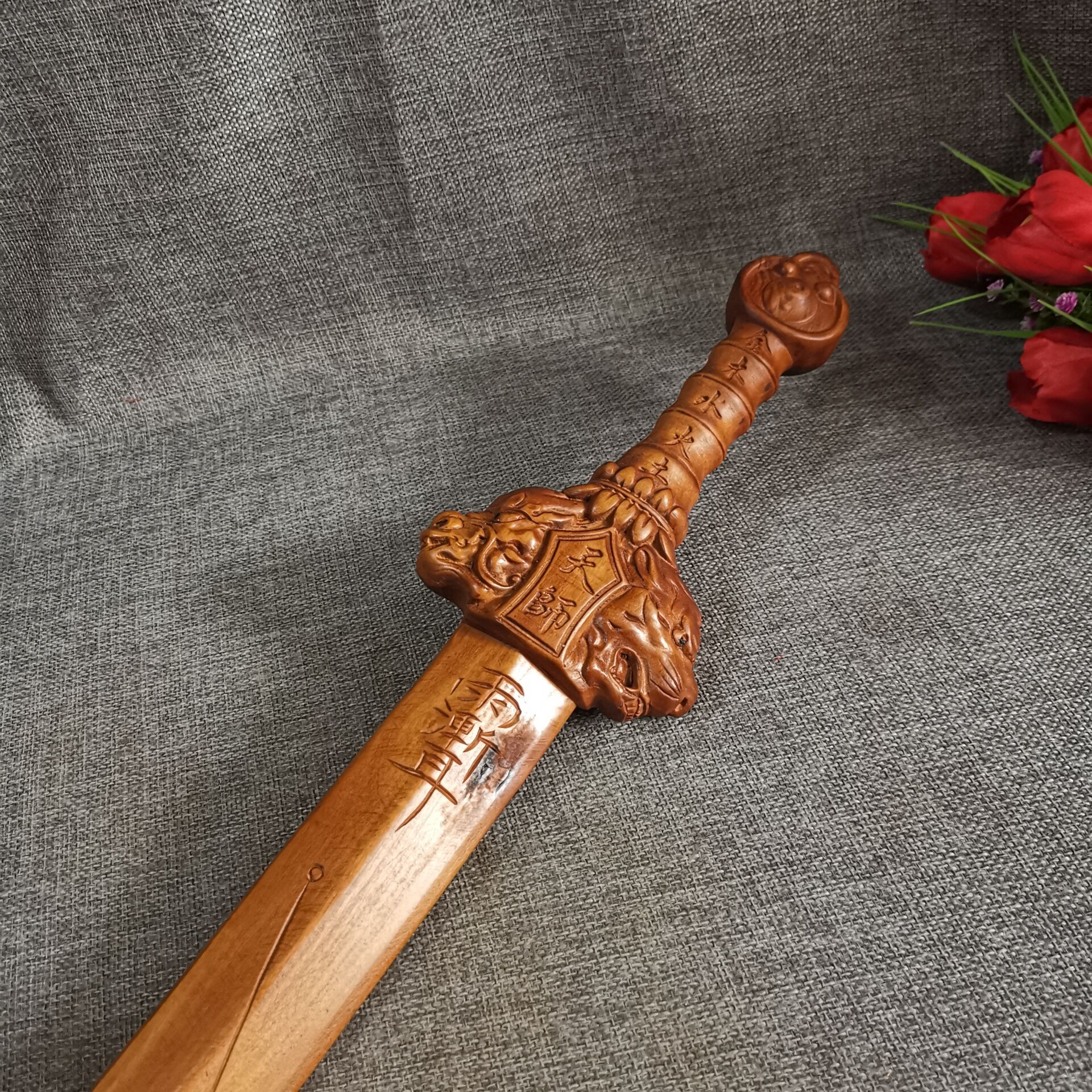 雷击枣木七星剑五雷道用品法器法剑道家龙虎剑法剑天师剑雷剑 雷击