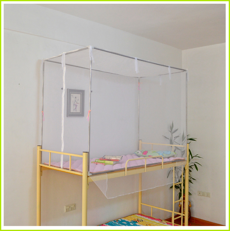 9m单人上下床悠云鸟 【床尾开】特密蓝拉链门 蚊帐190x90x160【图片