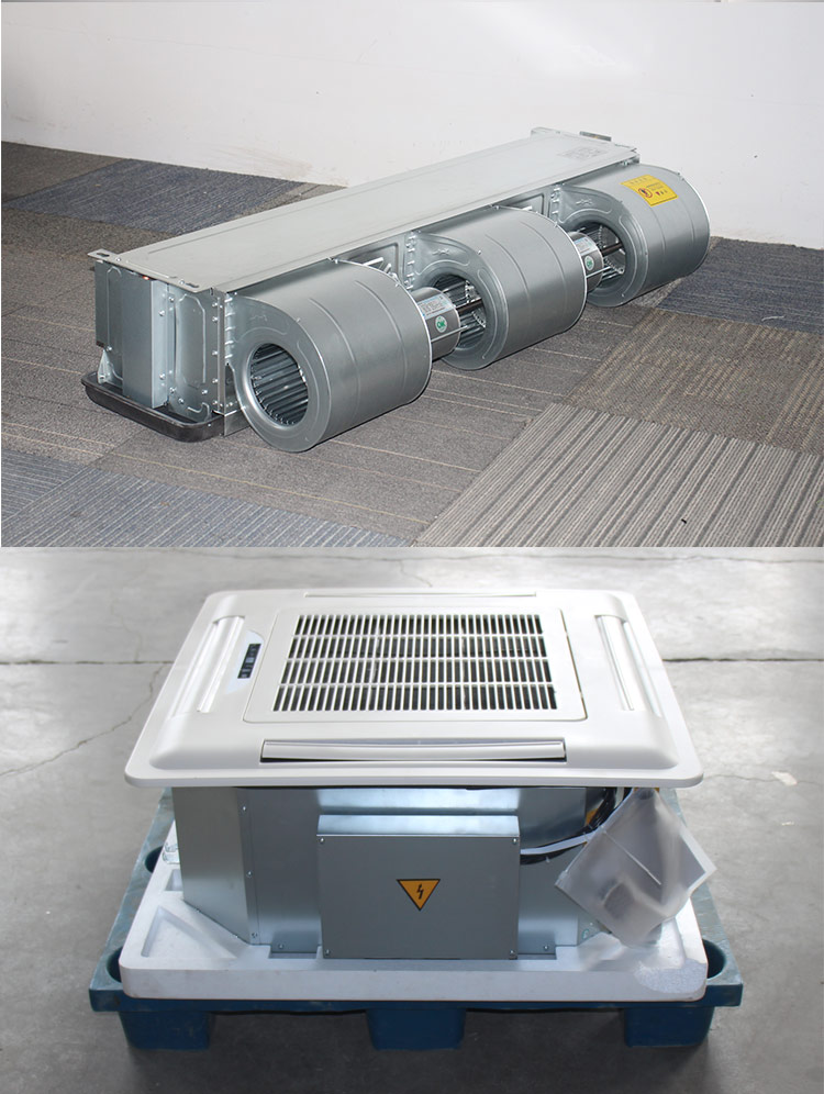 风机盘管卧式暗装水家用卡式水冷水暖明装天花机中央机组风盘 卡式