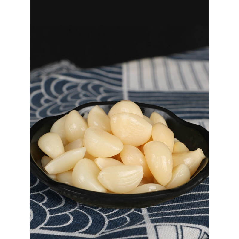 陕西特产水晶糖蒜袋装腌泡大蒜糖蒜头白糖醋蒜腌制大蒜下饭菜.