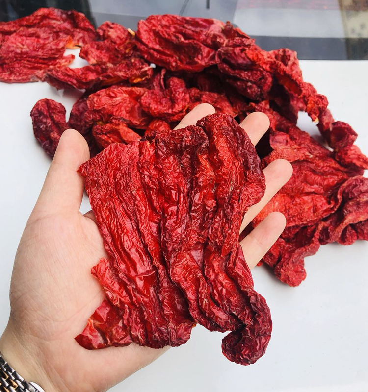fghgf (yomes) 新疆西尔丹辣椒干辣皮子雪莲辣椒丝原料厚肉四平头辣