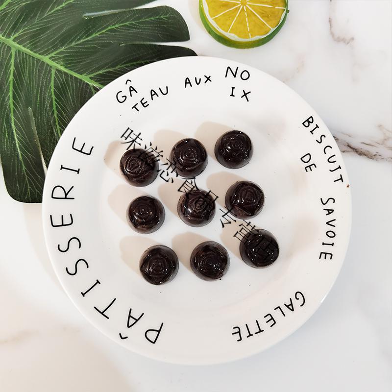 百年义利可可脂麦芽糖醇花色黑巧克力500g一斤装零食250g半斤