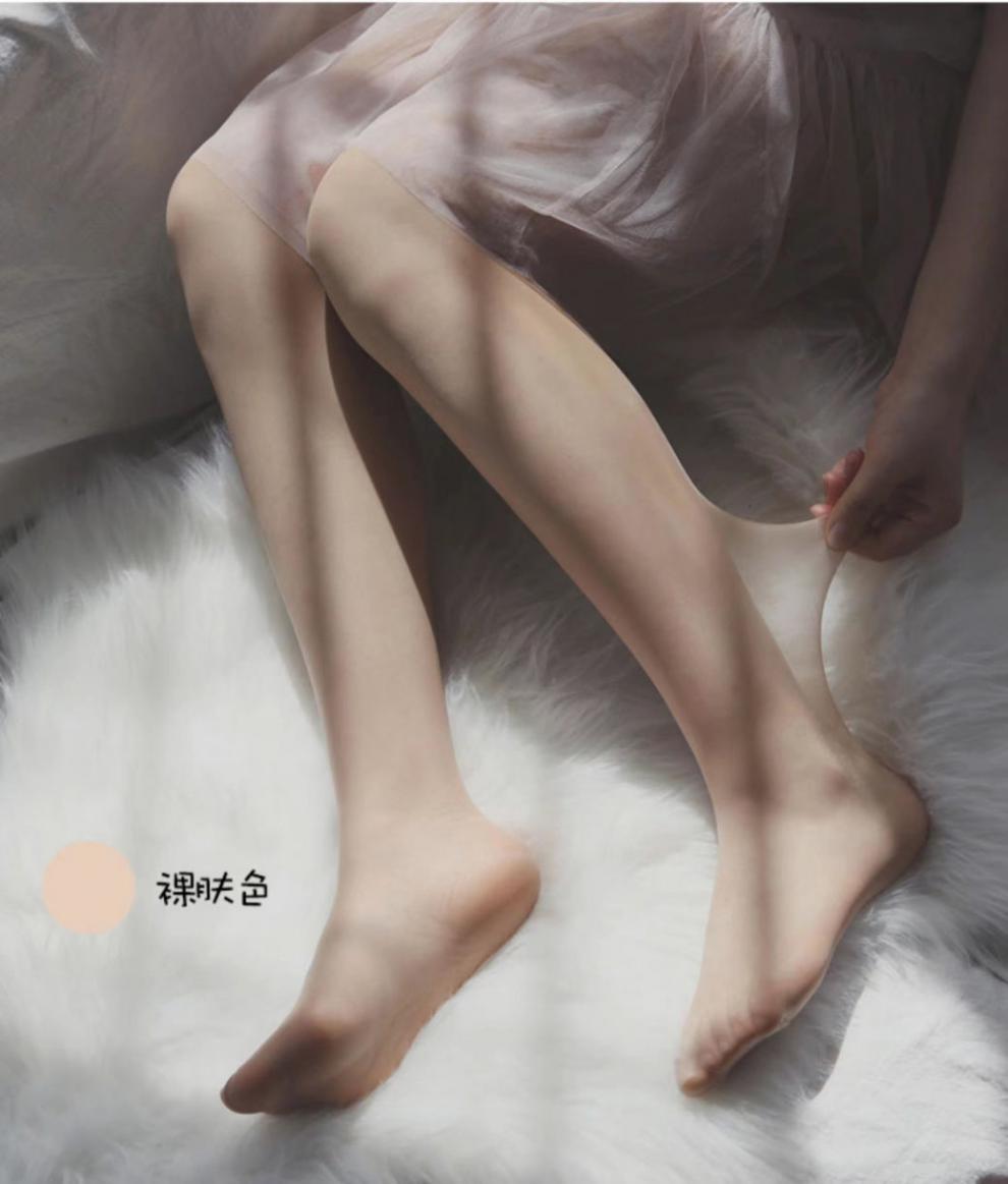 丝袜隐形全透明哑光不反光连裤袜光腿袜超自然裸感档丝袜裸肤色3条装t