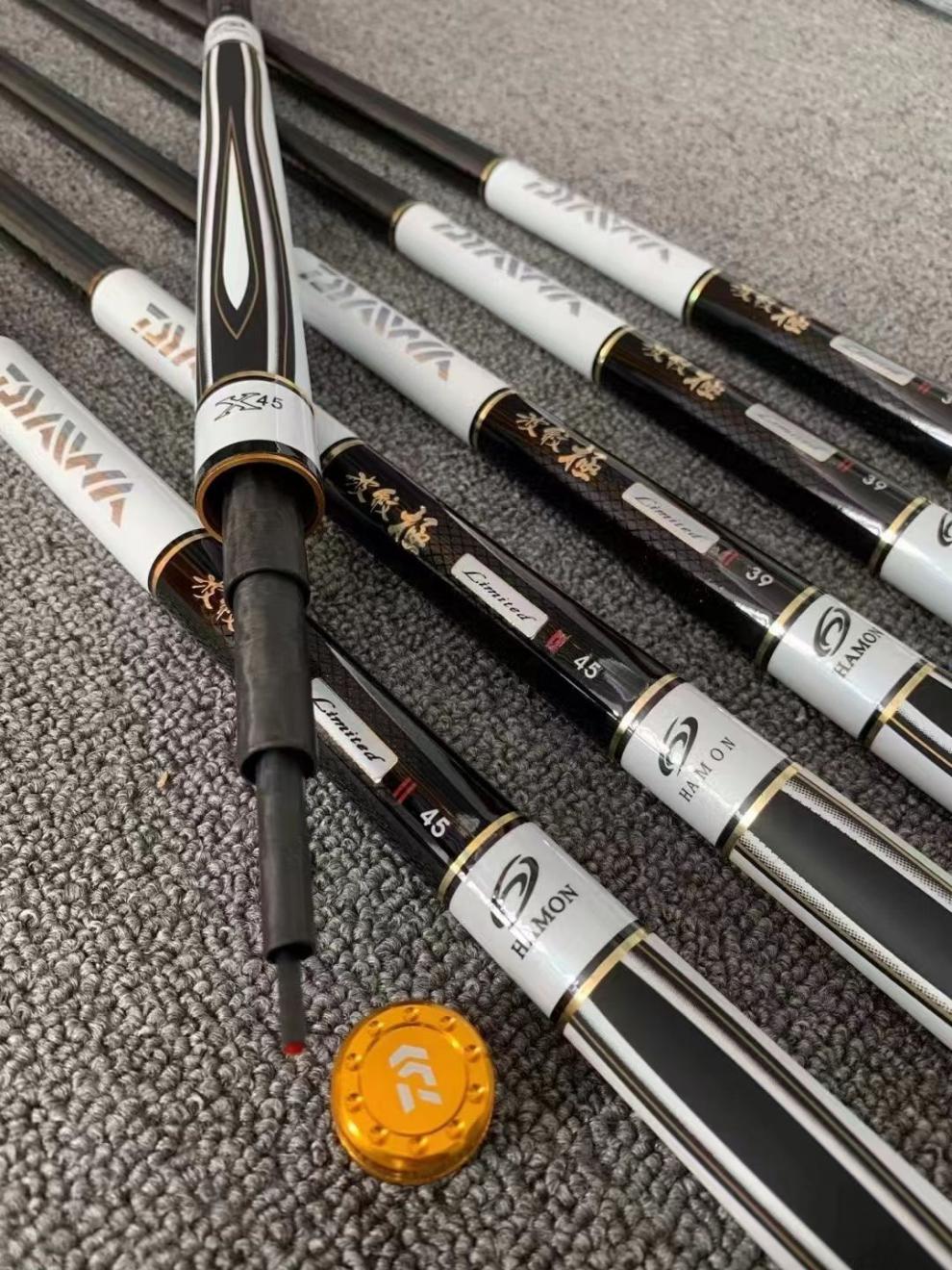 达亿瓦(daiwa)【京选】达亿瓦波纹极limited2代目日本产鲤竿台钓竿