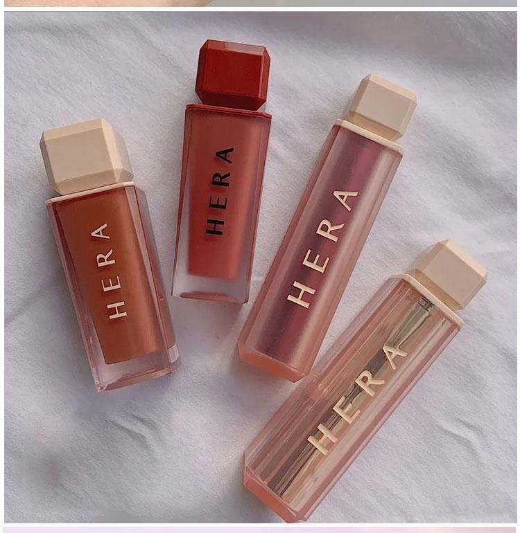 京选优品赫妍口红462肉桂奶茶422蜜桃色429哑光唇膏专柜422糖渍蜜桃