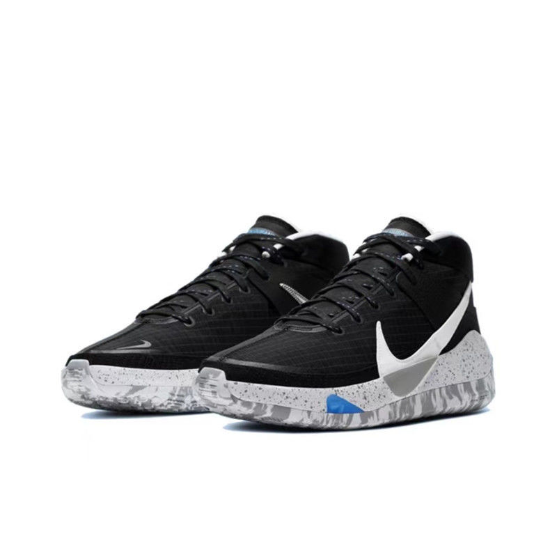 kd13ep杜兰特篮球鞋13代黑白全明星男鞋女鞋实战气垫战靴纯原 黑白 白