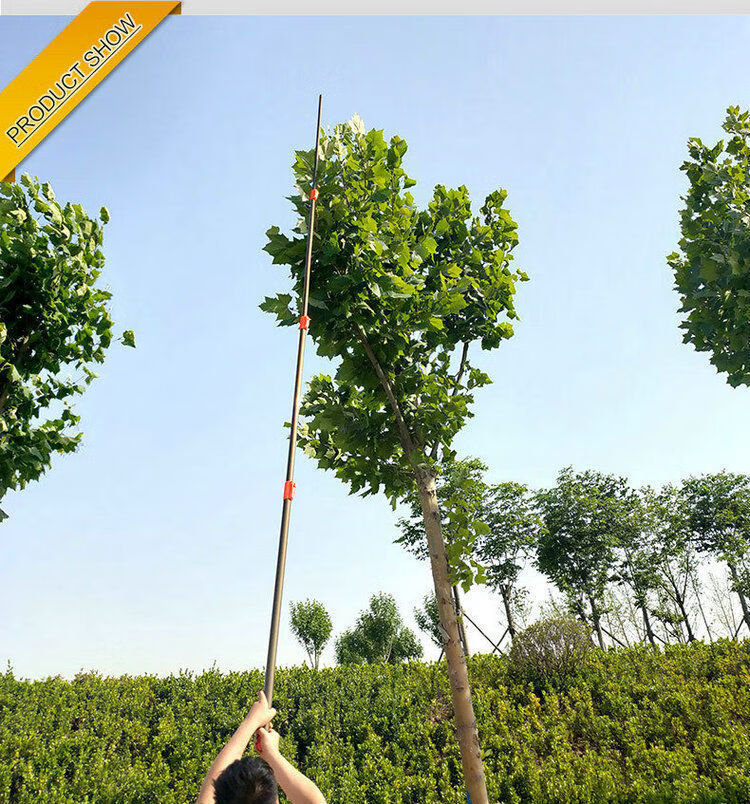 摘龙眼神器伸缩杆23米伸缩杆高空摘果器收缩杆高枝剪伸缩杆超省力三轮