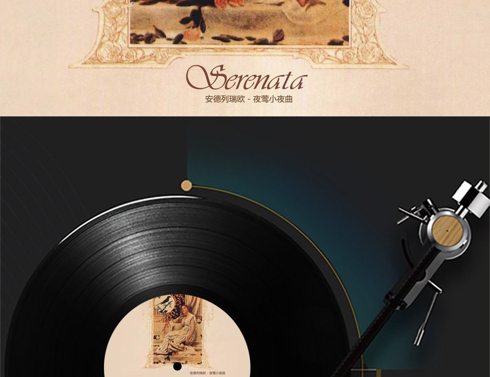 正版 安德列瑞欧 夜莺小夜曲 lp黑胶唱片留声机专用12寸碟片唱盘