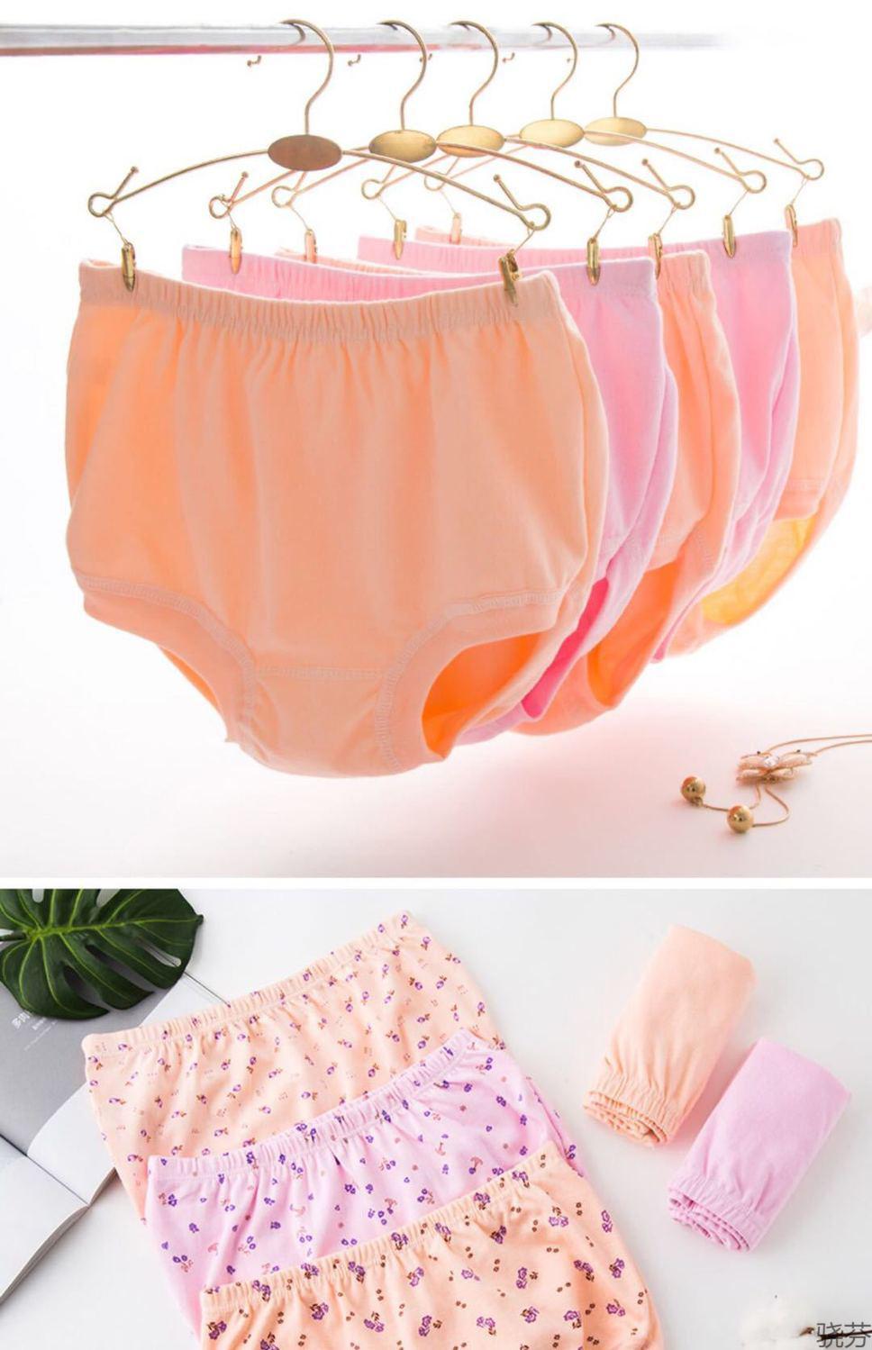 骁芬中年妈妈内裤纯棉女高腰中老年宽松大码三角内裤奶奶老人短裤宽松