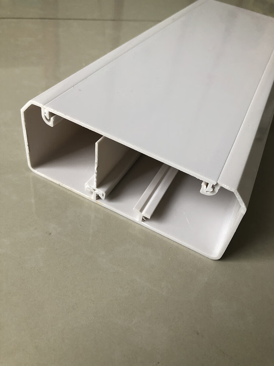 pvc线槽 全新料 国标加厚 多功能面板线槽 智能充电桩线槽 家装用面板