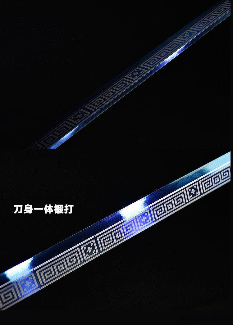 唐1直刀真刀将器宝长陌真冷收藏未开刃3号黑寡妇