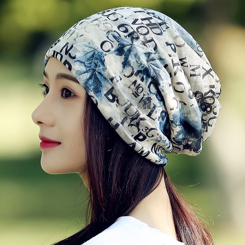 科田帽子女春夏纱巾帽透气帽薄款光头睡帽春秋月子帽