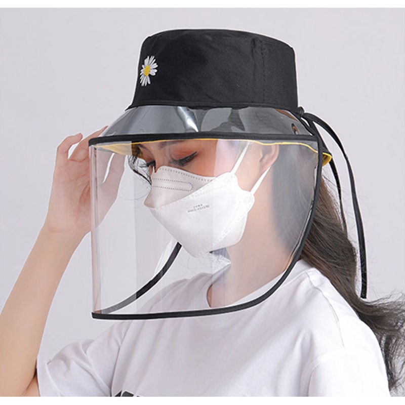 厨房防油溅脸面罩面罩厨房炒菜防油烟透明防油溅护脸罩做饭护脸防护