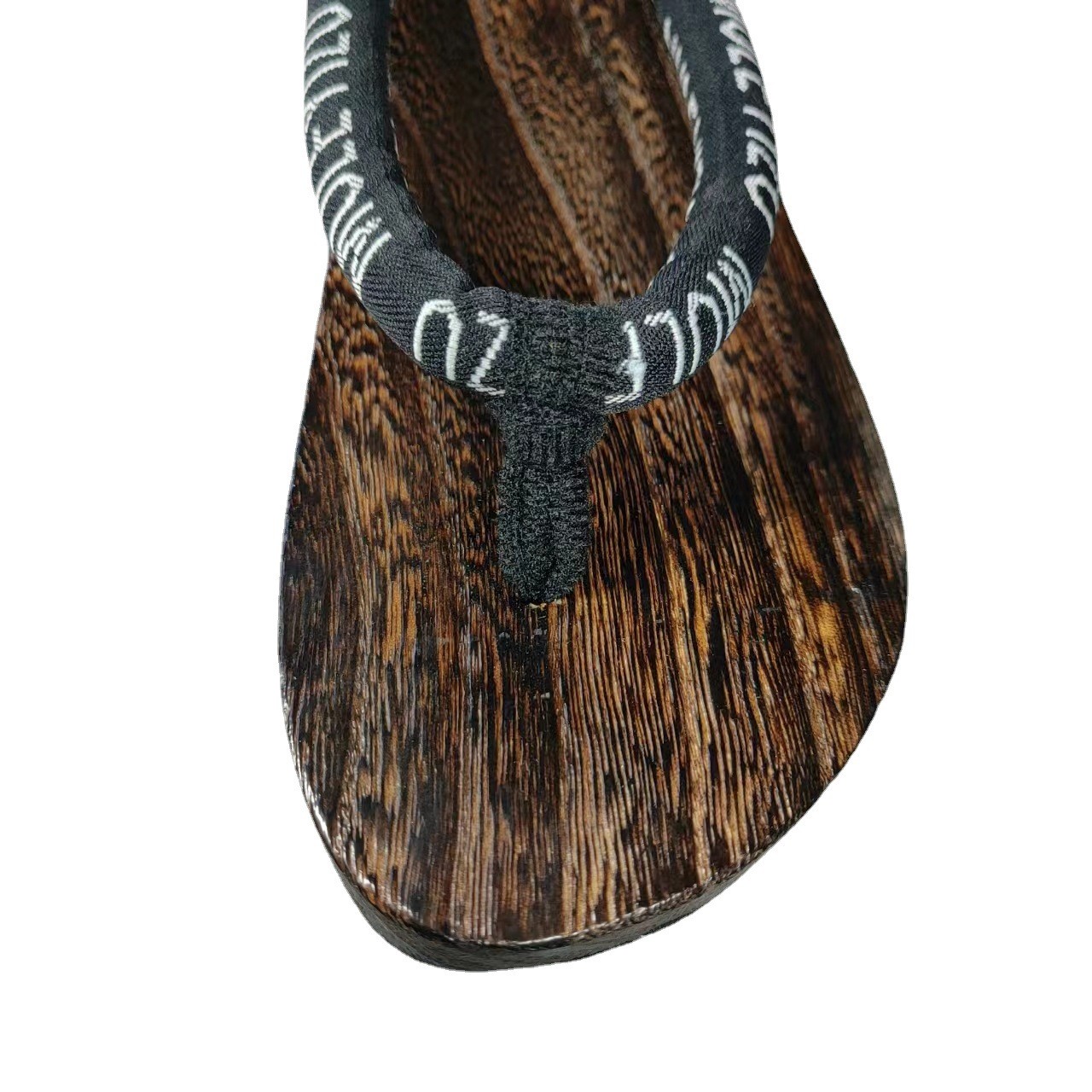 中国风松木木屐拖鞋 男拖鞋古风木拖鞋日式木板鞋家居家cos木头鞋