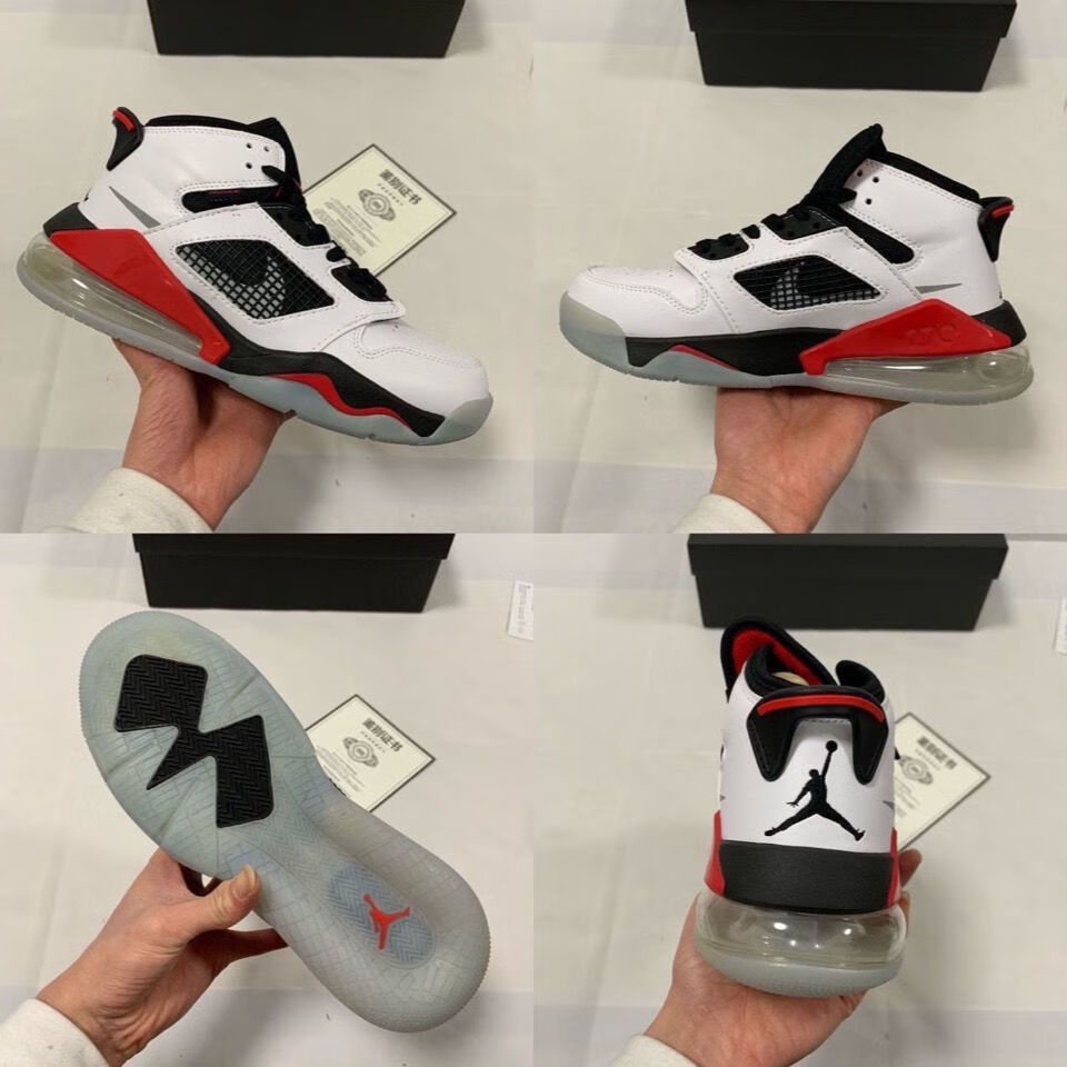 乔4代篮球鞋男鞋乔270代男子气垫运动鞋aj27实战球鞋aj休闲板鞋 墨绿