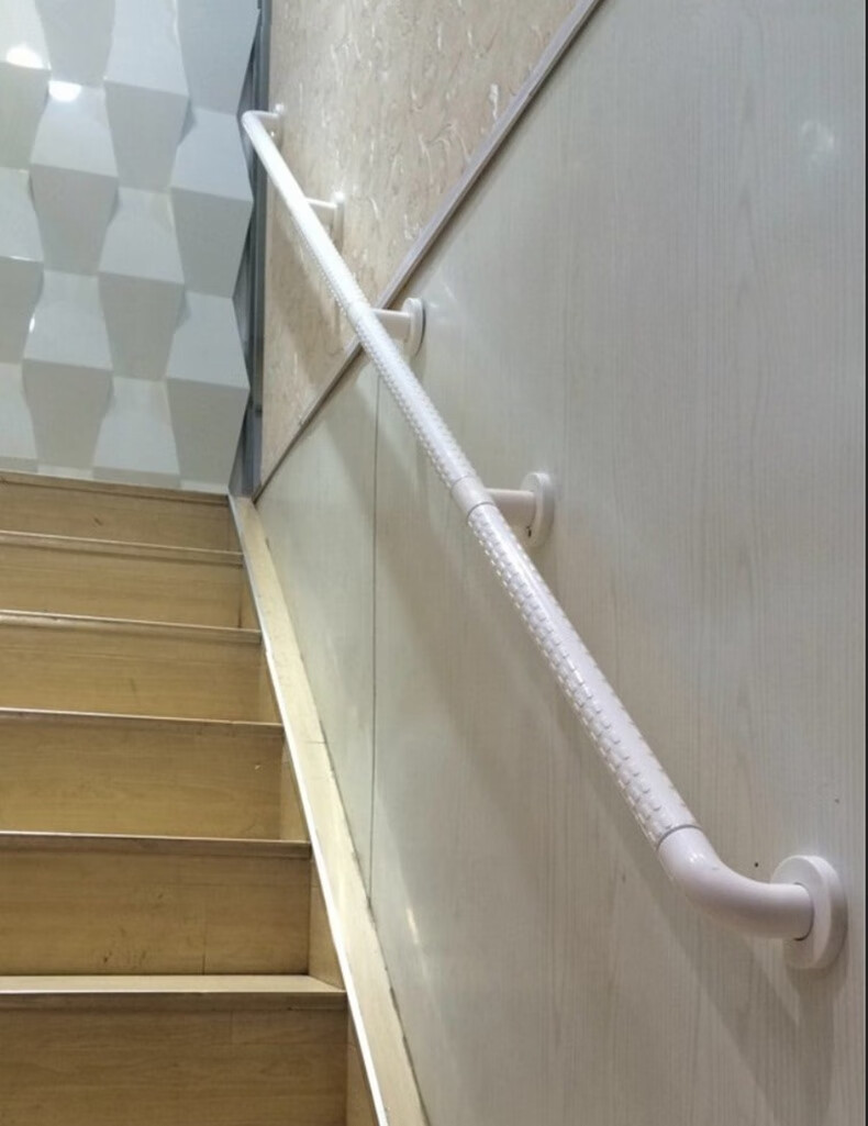 无障碍楼梯扶手栏杆医院养老院走廊扶手老人残疾人安全防滑拉手白色35