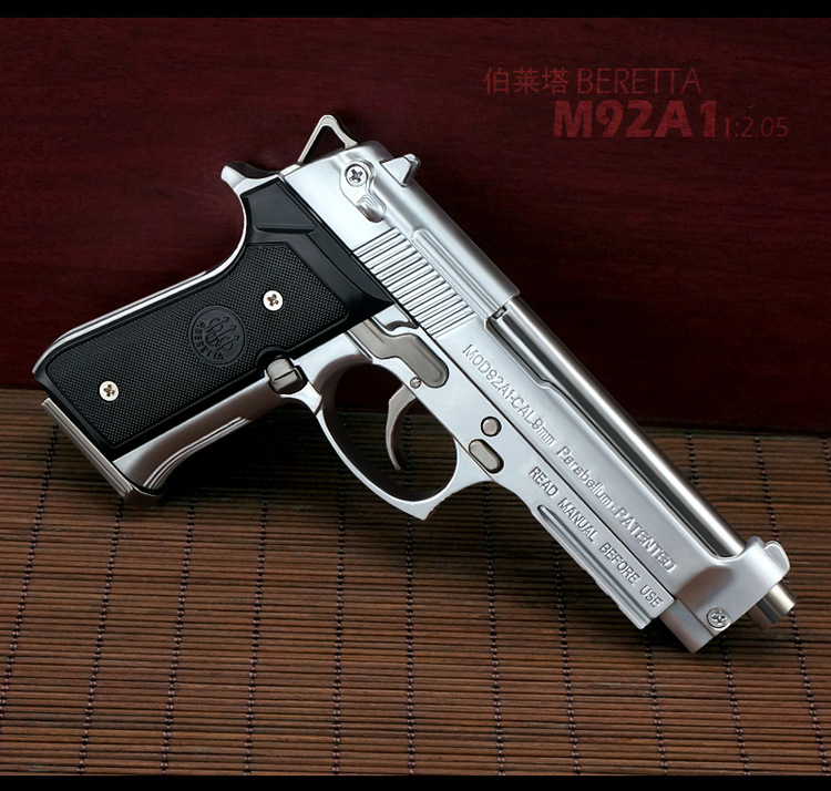 1205m92a1伯莱塔合1比1仿真金属模型成人可拆枪全金属吃鸡玩具枪模可