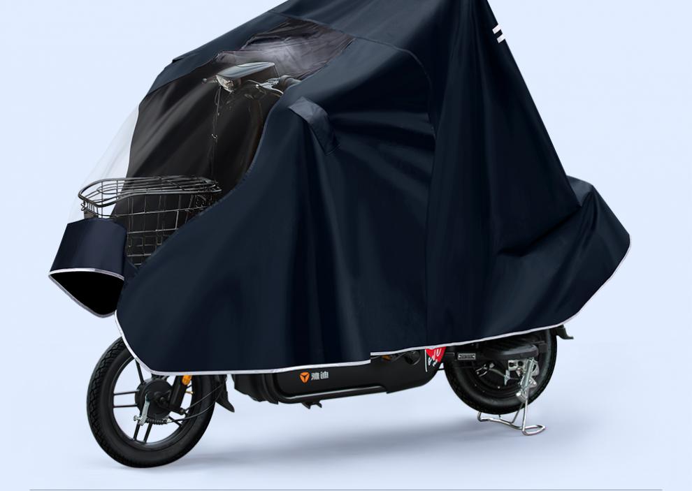 摩托车双人雨衣特大号加厚125男电动遮脸骑行超大号特大防水加大加厚