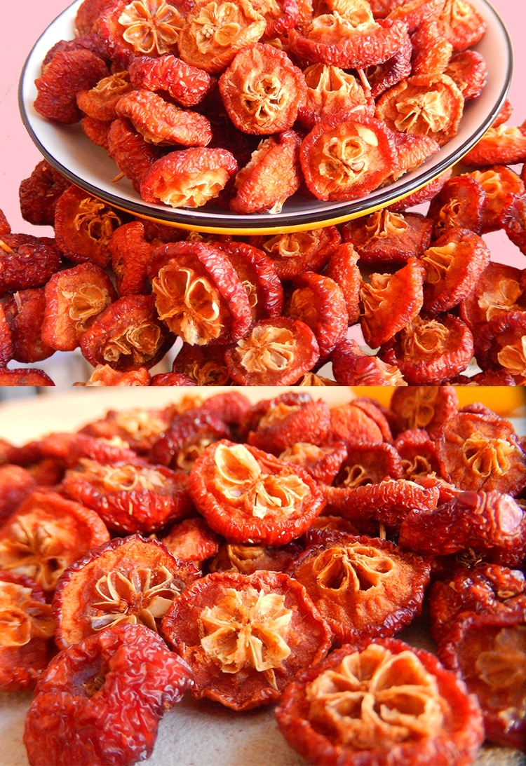 海棠果干500g酸甜口味休闲即食孕妇零食无添加特产海红沙果干果脯 200