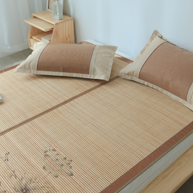 老席匠同款夏季竹子凉席 夏天床上竹子凉席竹席大床双面正反两面用家
