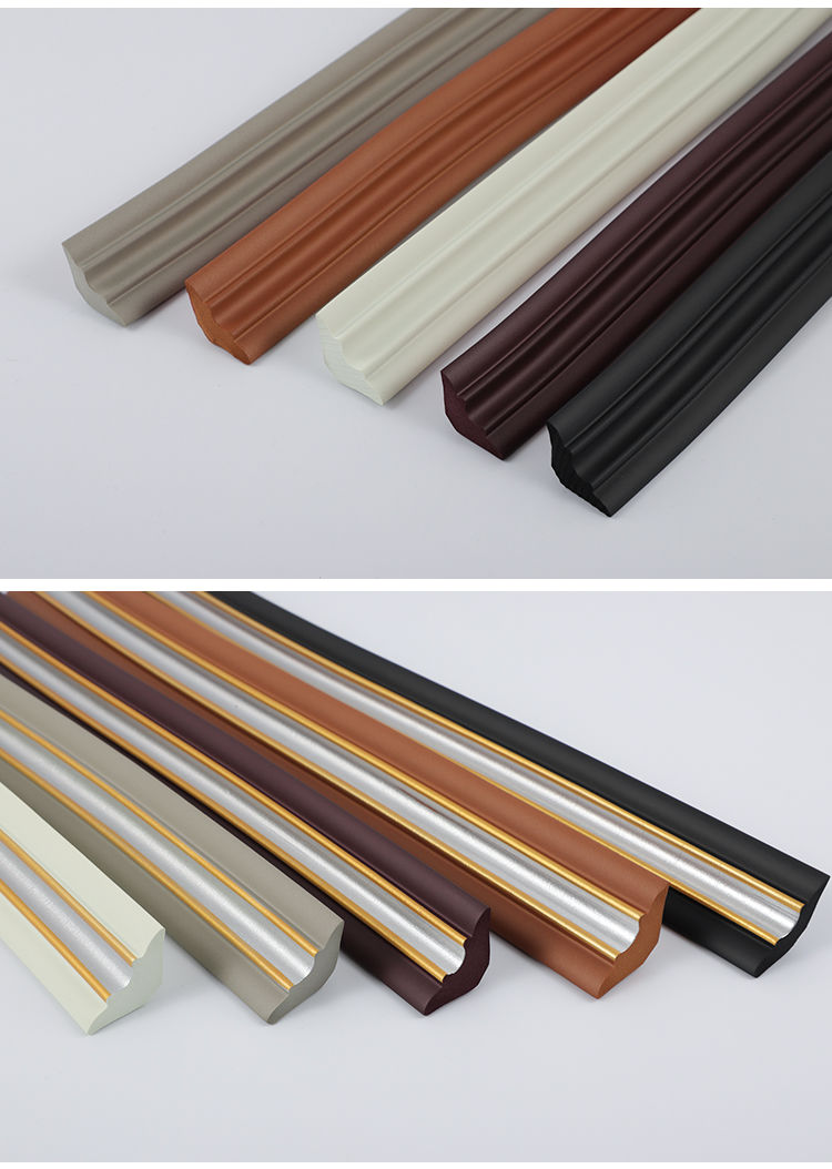 天花板棚顶阴角线装饰条自粘美缝贴条客厅吊顶装饰条自粘顶角线 (小号