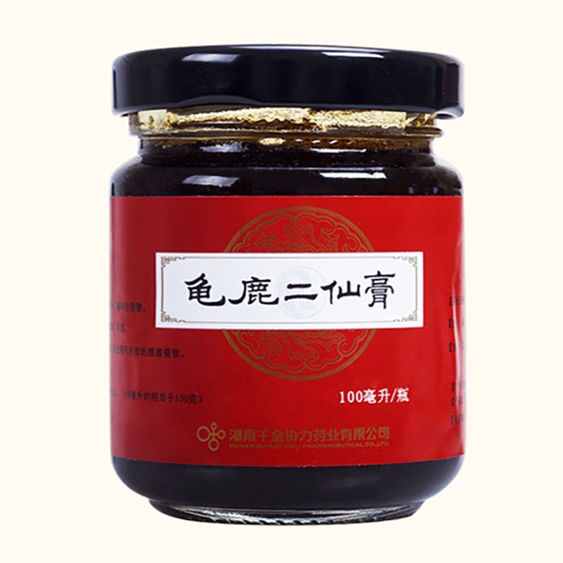 盛动力龟鹿二仙膏100ml*2瓶温肾益精补气养血补品鹿茸鹿膏鹿鞭膏用于