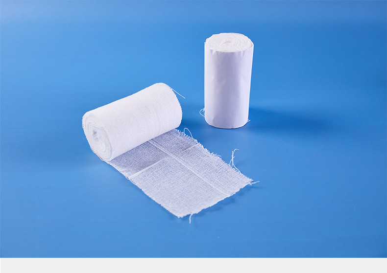 纱布绷带卷伤口包扎固定棉沙布缠手绑带纱布条一次性包扎绷带胶带