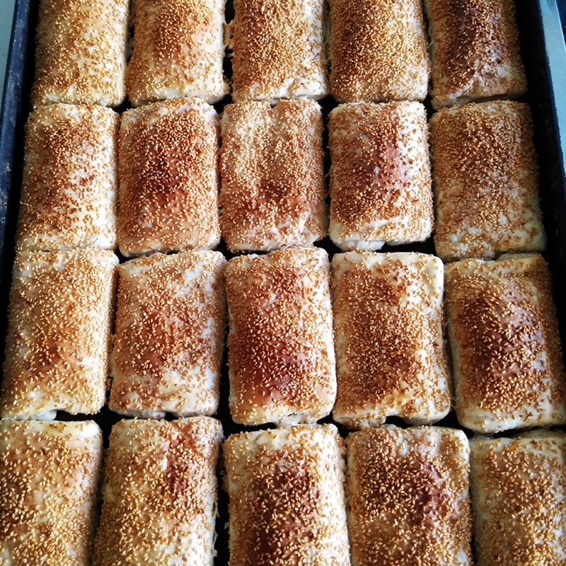 常州麻糕特产传统糕点素油麻糕椒盐甜味咸味手工制作每日现做现发 10