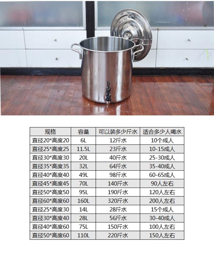 德国艾姆希(amc )带水龙头的储水桶 304不锈钢储水桶食用水家用水罐