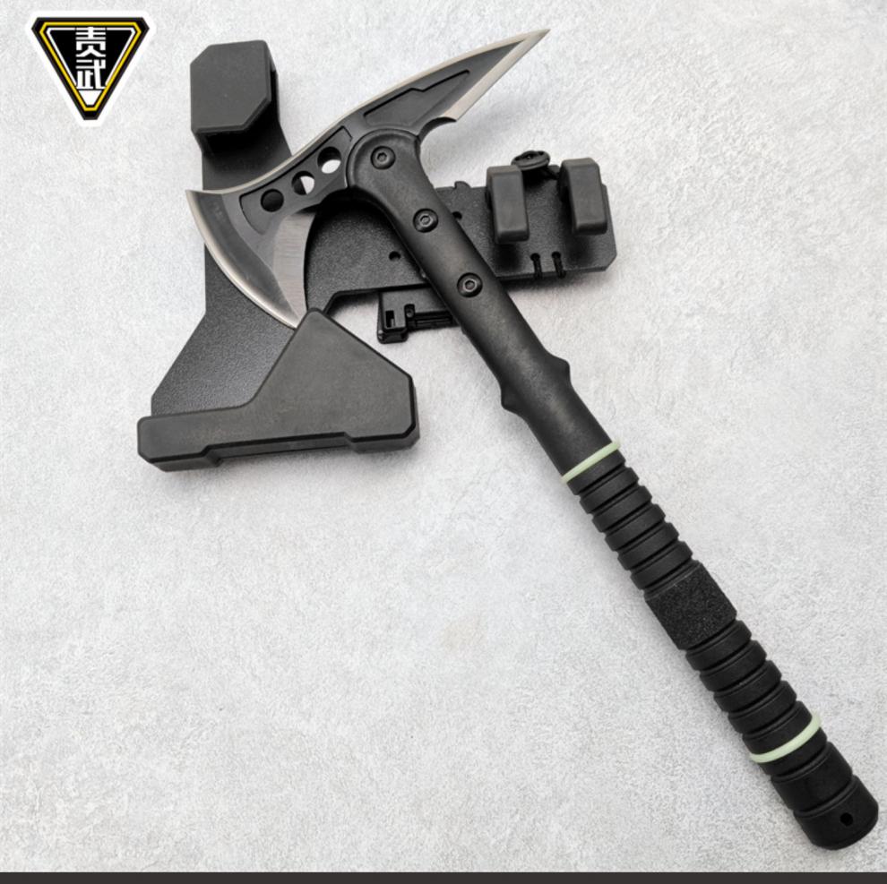 战术斧户外刃战术斧头防身生存装备战斧应急工具劈柴营地工兵斧 原厂