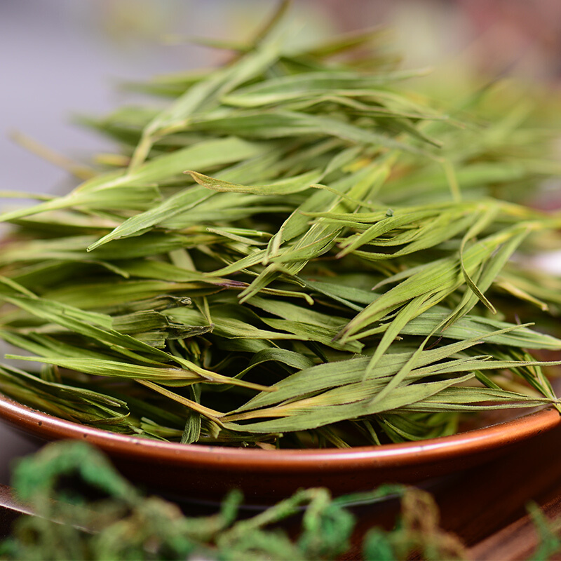 石竹茶 叶石竹青竹叶淡竹叶特级新鲜散装嫩芽茶石竹茶500g