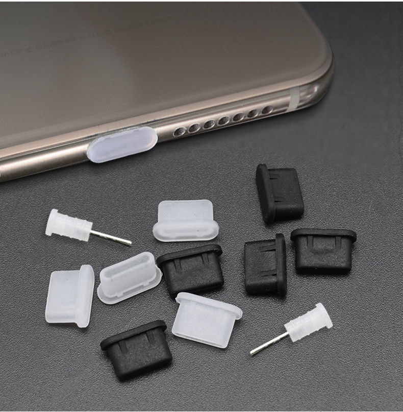 手机防尘塞华为vivo小米oppo耳机孔塞typec安卓充电口