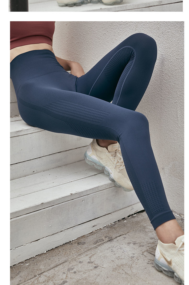 精选直发提臀瑜伽裤女紧身高腰蜜桃臀健身裤跑步外穿高弹训练运动长裤