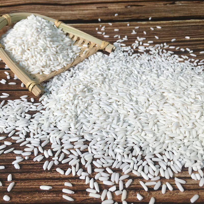 合鑫泰孝感云梦珍珠长粒糯米五谷杂粮5斤新米真空装粗粮500g 一级珍珠