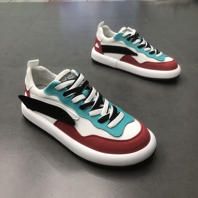 小丑鞋男春季精神小伙男士休闲网面憨憨小丑鞋网红同款百搭低帮透气