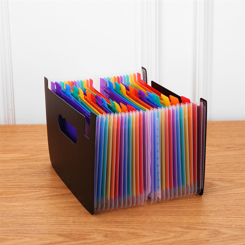 fgaccta5票据收纳册风琴包多层多功能大容量资料册插页小号文件夹税票