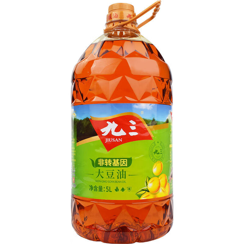 油5l东北大豆黄豆油黑龙江豆油 九三一级大豆油5l(色拉油)【图片 价格