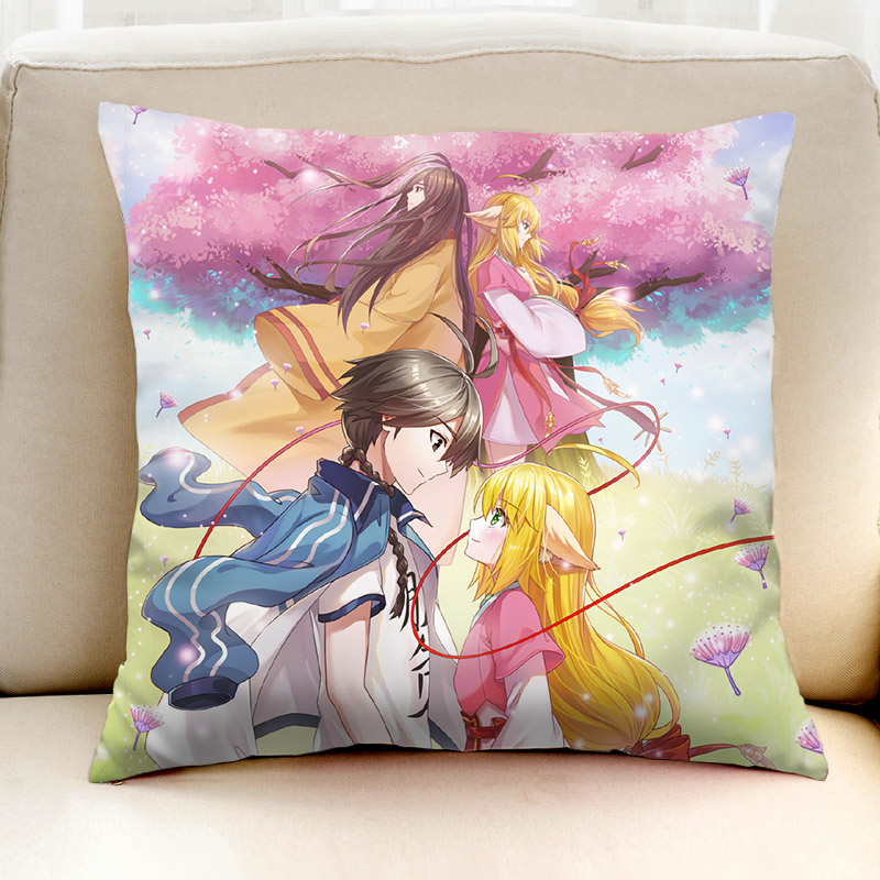 动漫抱枕狐妖小红娘涂山苏苏 红红 东方月初动漫靠垫情侣执爱生日礼物