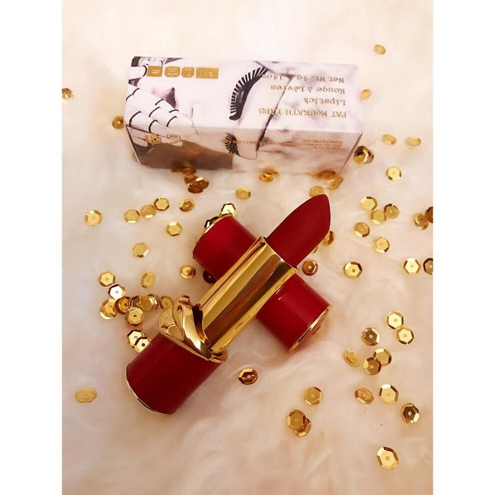 patmcgrathlabs哑光口红flesh3elson21圣诞限定款面部盘rosevenus单色