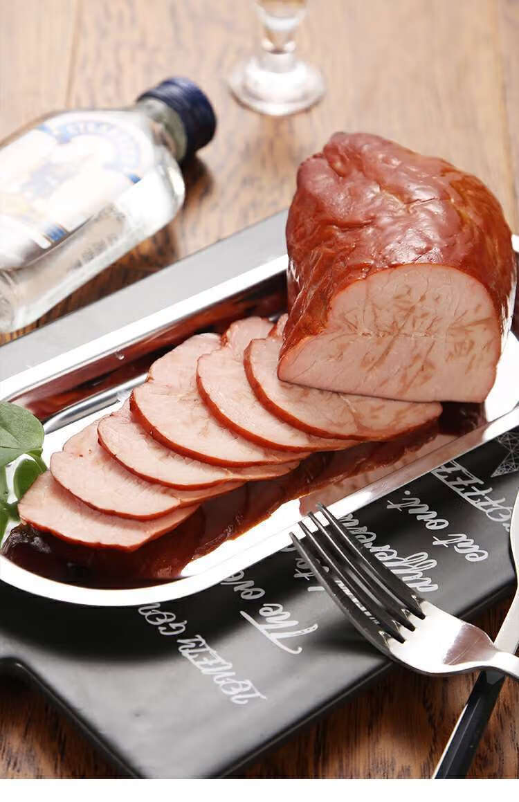 俄罗斯风味沙拉五花肉猪肉熏肉熟制网红食品下酒菜萨拉腌制肉即五花1